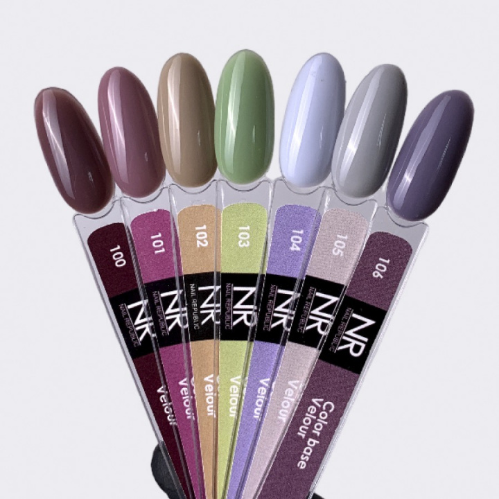 Камуфлирующая база VELOUR №103 Nail Republic, 10мл